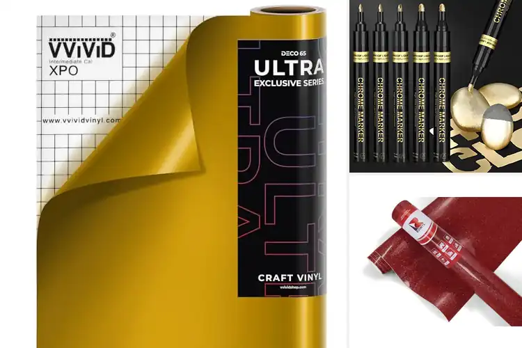 Detailed view of Best Ultra Gloss Metallic Foil