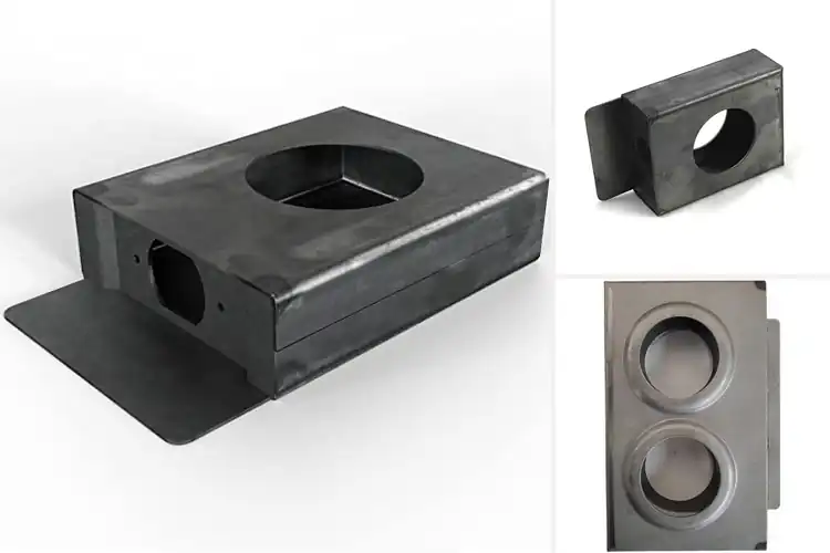 Detailed view of Best Unpainted Steel Lockboxes