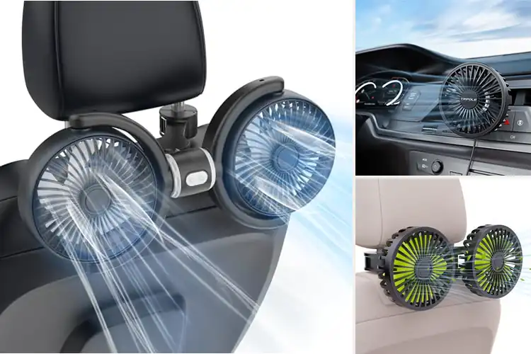 Detailed view of Best USB Car Fans