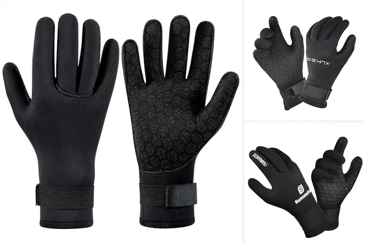 Detailed view of Best Waterproof Neoprene Swimming Gloves