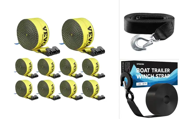 Detailed view of Best Winch Straps: Top 10 Secure Cargo Solutions Reviewed