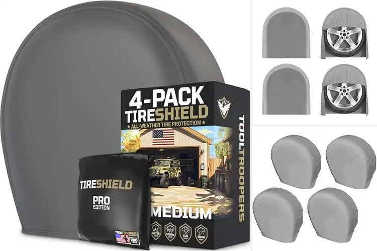 Detailed view of Best Windproof Tire Covers